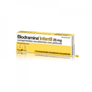 BIODRAMINA INFANTIL 25 MG...