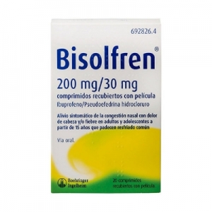BISOLFREN 200/30 MG 20...