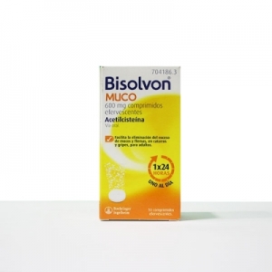 BISOLVON MUCO 600 MG 10...