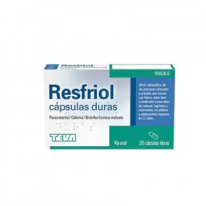 RESFRIOL  20 CAPSULAS DURAS