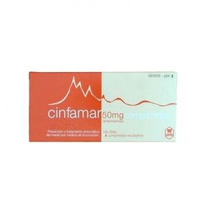 CINFAMAR 50 MG 4 COMP