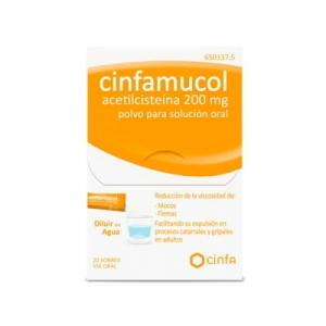 CINFAMUCOL ACETILCISTEINA...