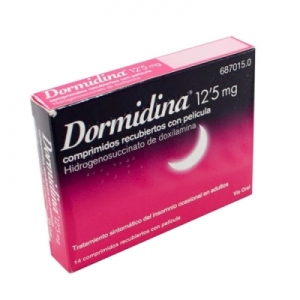 DORMIDINA 12.5 MG 14...