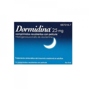 DORMIDINA 25 MG 14 COMPRIMIDOS