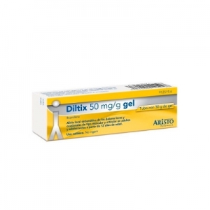 DILTIX 50 MG/G GEL 30G -...