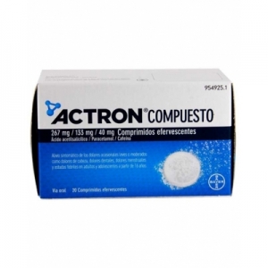 ACTRON COMPUESTO 267 MG/133...