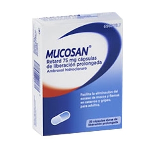 MUCOSAN RETARD 75 MG 10...