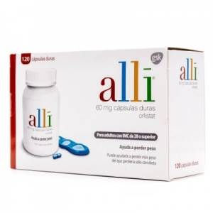 ALLI 60MG, 120 CAPSULAS...