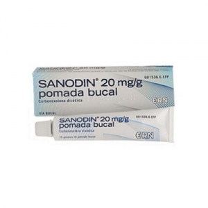 SANODIN 2% POMADA BUCAL 15 G