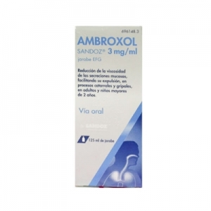 AMBROXOL SANDOZ EFG 3 MG/ML...